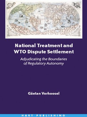 cover image of National Treatment and WTO Dispute Settlement